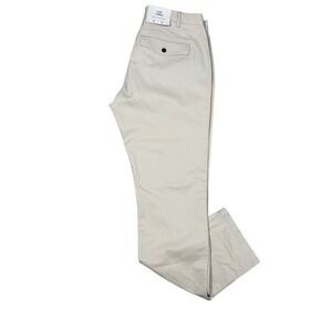 Flint and Tinder Pants Mens 33x32 Chino Slim Fit Cotton Beige Tan Huckberry